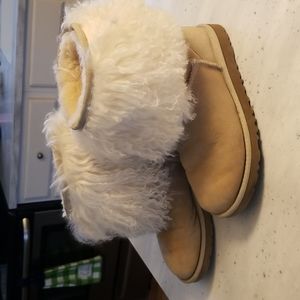 UGG "LIDA" MONGOLIAN SHEEP FUR BOOTS (6M)